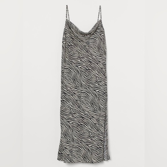 H&M Zebra Slip Dress - Picture 1 of 1